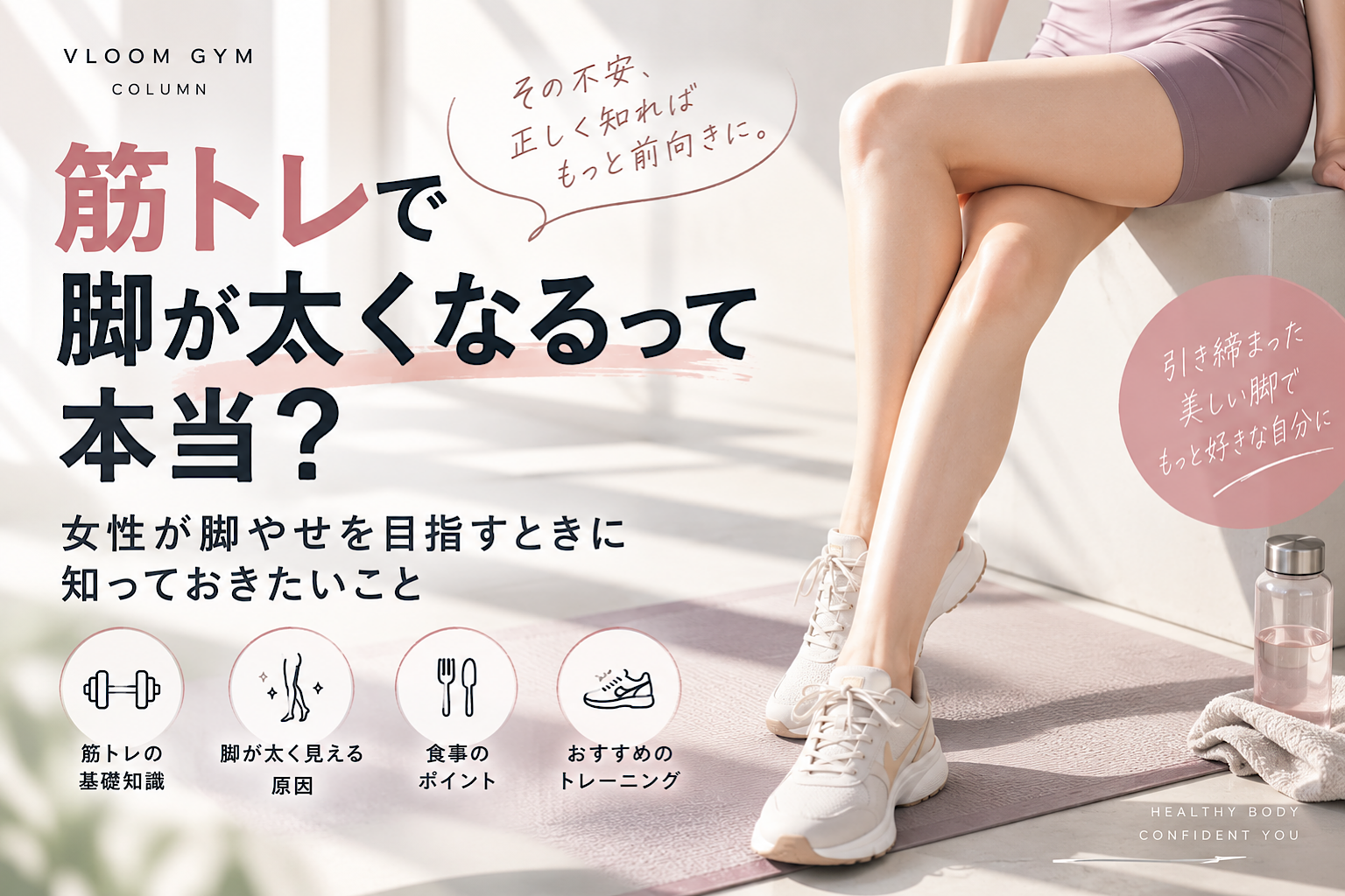 IMG 9310 VLOOM GYM 忙しい人でも続けやすい、自由が丘の30分パーソナルジム。